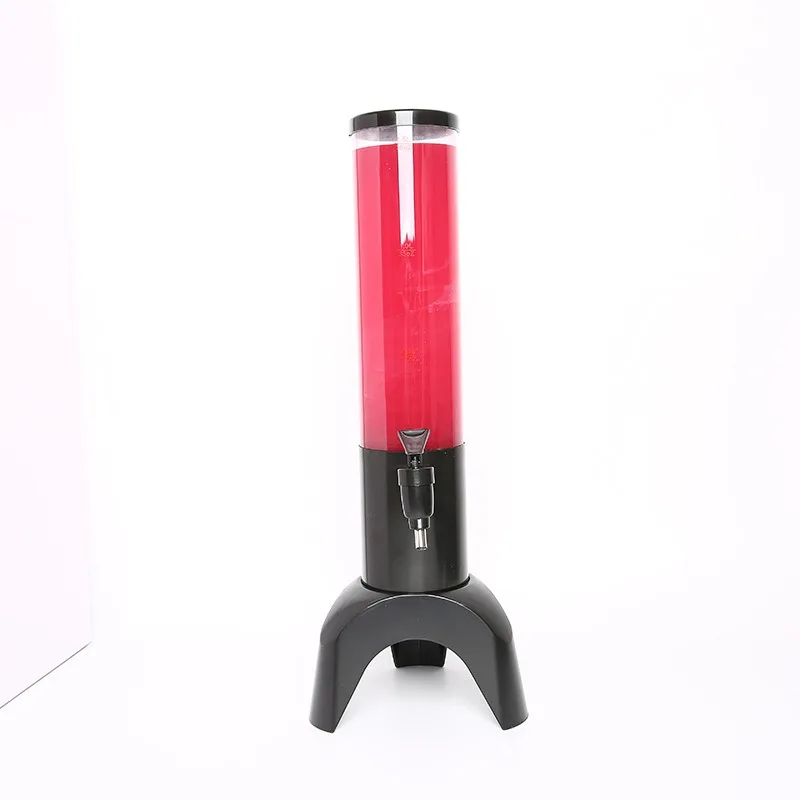 

3L Wine Column Tripod Beer Brewing Machine Base Wine Cannon Beer Tower Craft Beer Brewer Cola Barrel Party Artifact