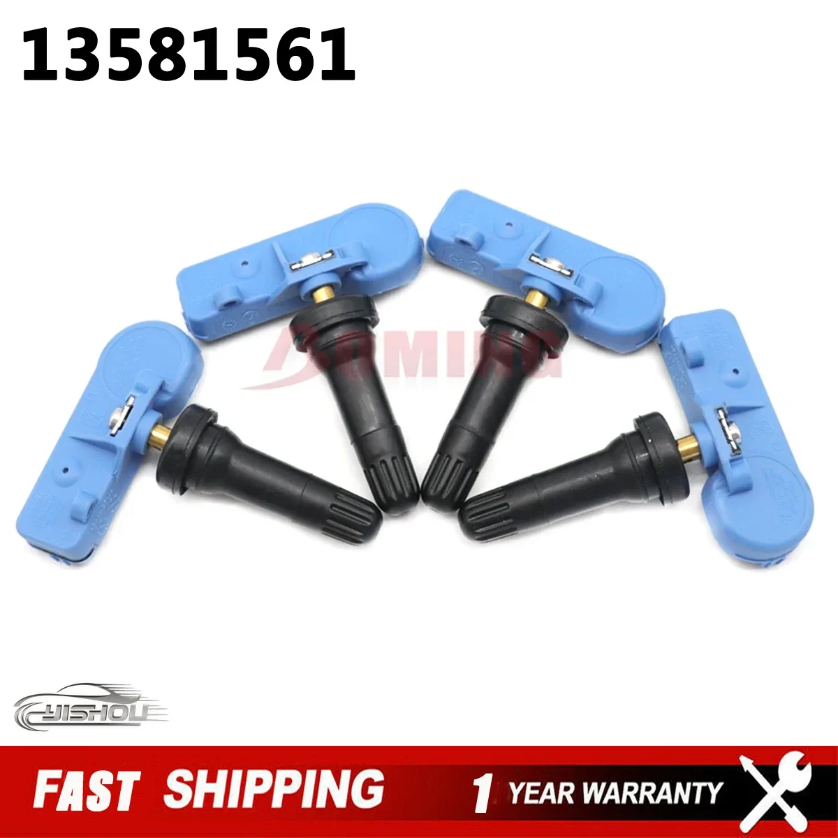 13581561 TPMS For Chevrolet Malibu Niva II Opel Adam Corsa E Meriva Vauxhall Adam Corsa Van Meriva Tire Pressure Sensor 433MHz