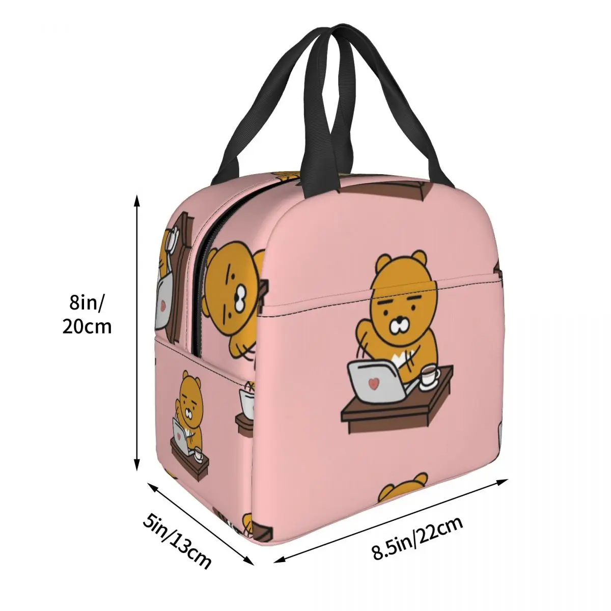 Ryan Kakao Lunch Bags Insulated Bento Box Waterproof Lunch Tote Leakproof Picnic Bags for Woman Children School