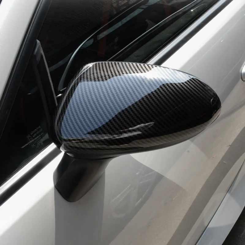 Car Side Door Rearview Mirror Protective Cover Cap For Toyota GR86 Subaru BRZ Carbon Fiber Black Car Exterior Accessories