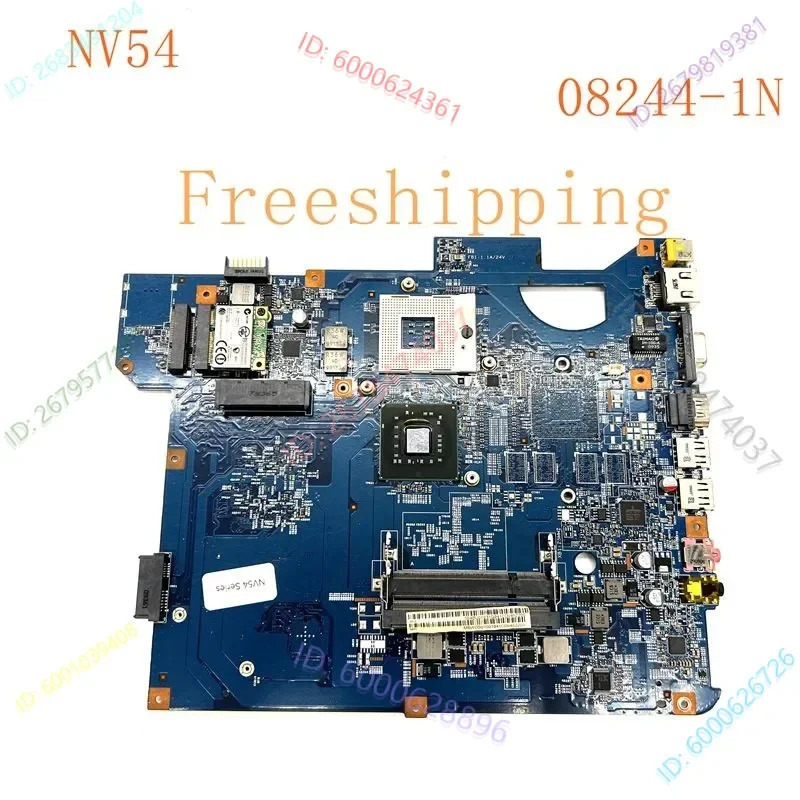 

08244-1N For Acer NV54 Laptop Motherboard MBWDG01001 DDR2 Mainboard 100% Tested Fully Work