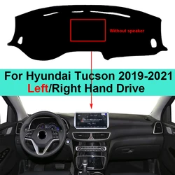 Anti-Slip Car Inner Dashboard Cover DashMat For Hyundai Tucson 2019 2020 2021 Rug Carpet Cushion Sun Shade Pad Protector