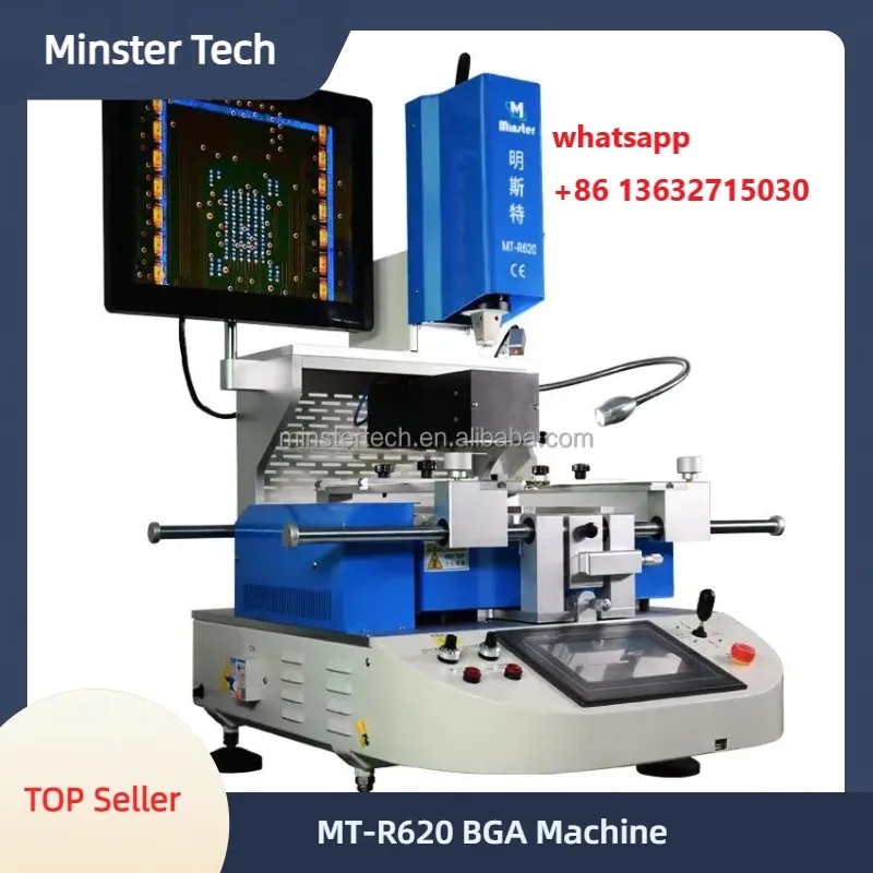 BGA Rework Station IC CHIP SMD Reballing Soldering Welding Desoldering Machine for TV Mobile Computer Repair MT-R620 Low Price