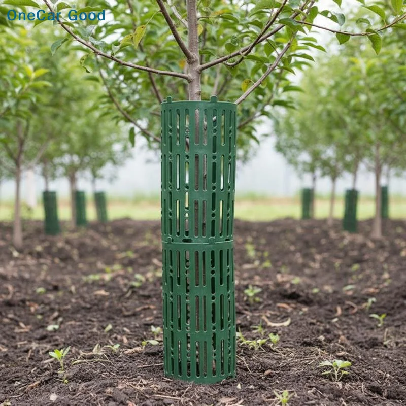 New Tree Trunk Protector Resizable For Various Size Trees Or Plants Preventing Tree Bark Damage From Pruners Mowers And Rodents