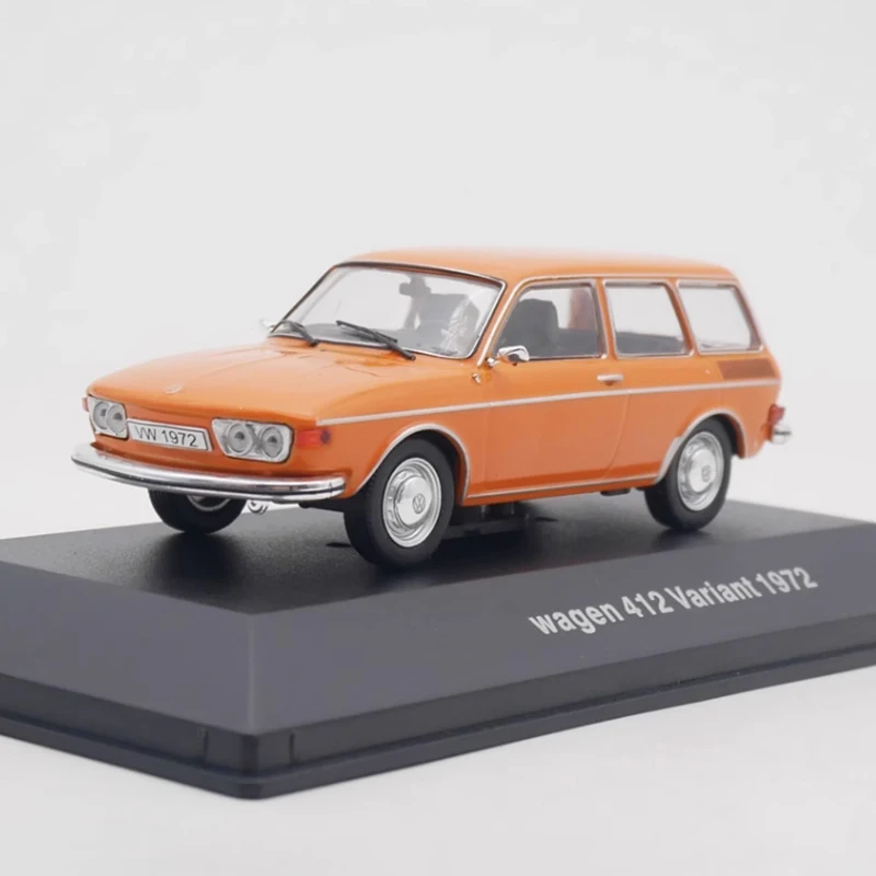 

IXO Diecast 1:43 Scale 412 1972 Alloy Tourist Car Model Finished Simulation Collection Decoration Boy Gift Static Display