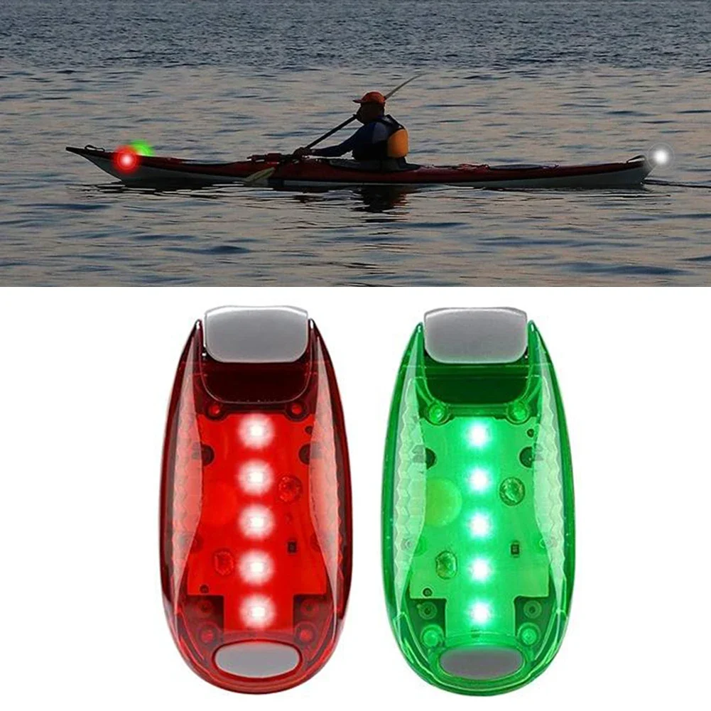 

2Pcs/4Pcs Red Green Boat Navigation LED Lights Stern Boats Starboard Lights 5.5 X 3 X 1.8 Cm Steady, Flash, And Strobe Model