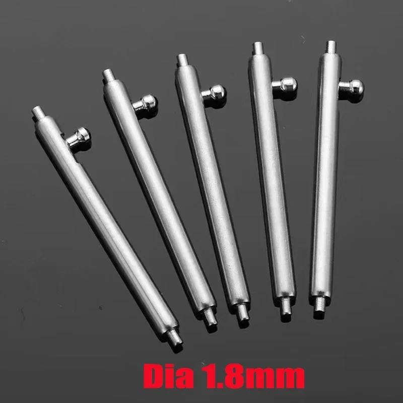 20PCS Quick Release Spring bars Dia 1.8mm Watch Strap link Pins fits Width 10mm-26mm Watch band Strap Buckle Links