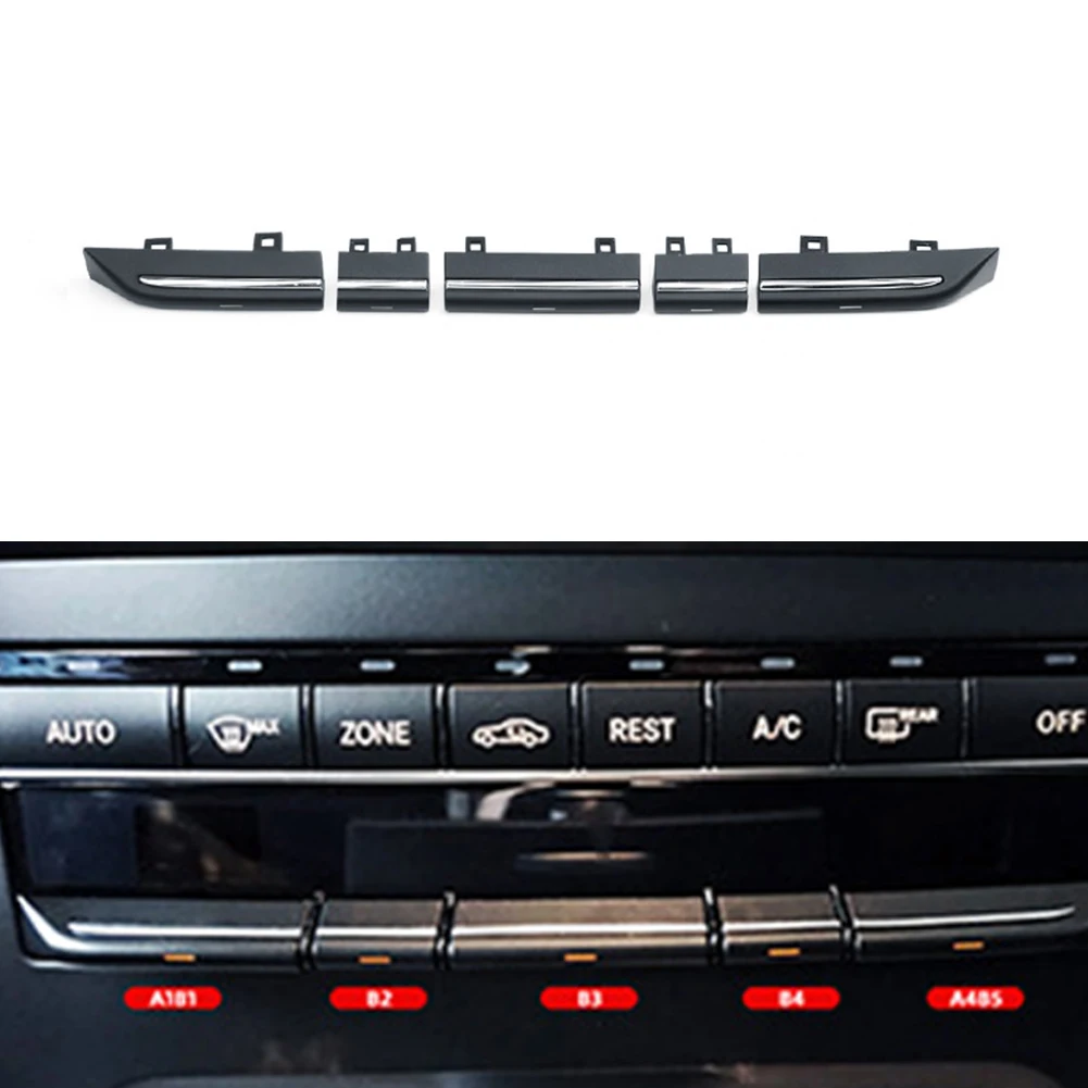 

For Mercedes-Benz E Class W212 W207 Air Condition Switch Console Trim Cover ABS PC Material Interior Enhancement