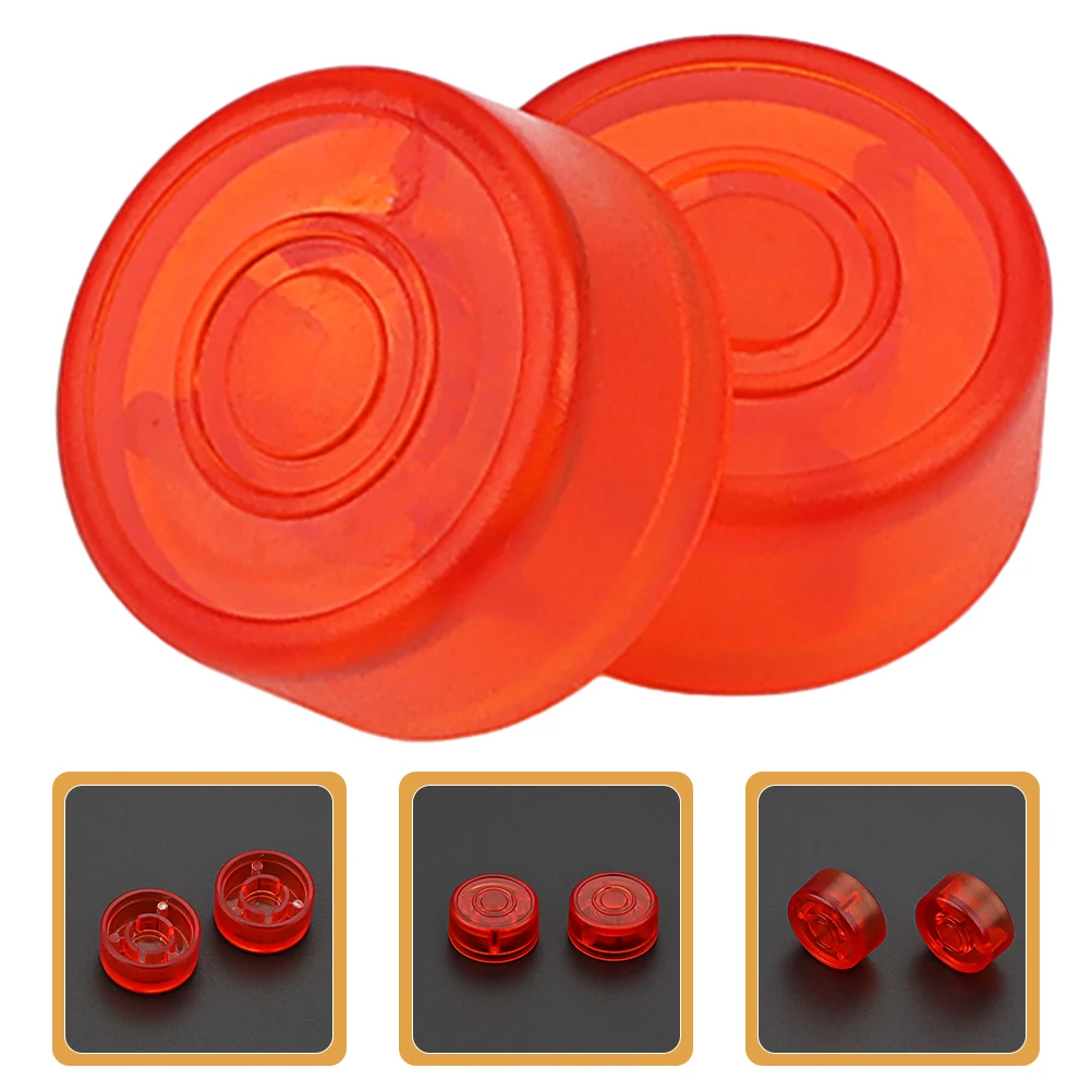 

2pcs Guitar Effect Pedal Caps Durable Plastic Footswitch Toppers Protective Button Covers For Effects Pedals Reusable Instrument