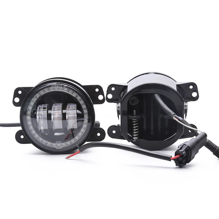 Hot Sale 4 Inch Rgb Fog Light App Controlled Multi Color and Mode 4