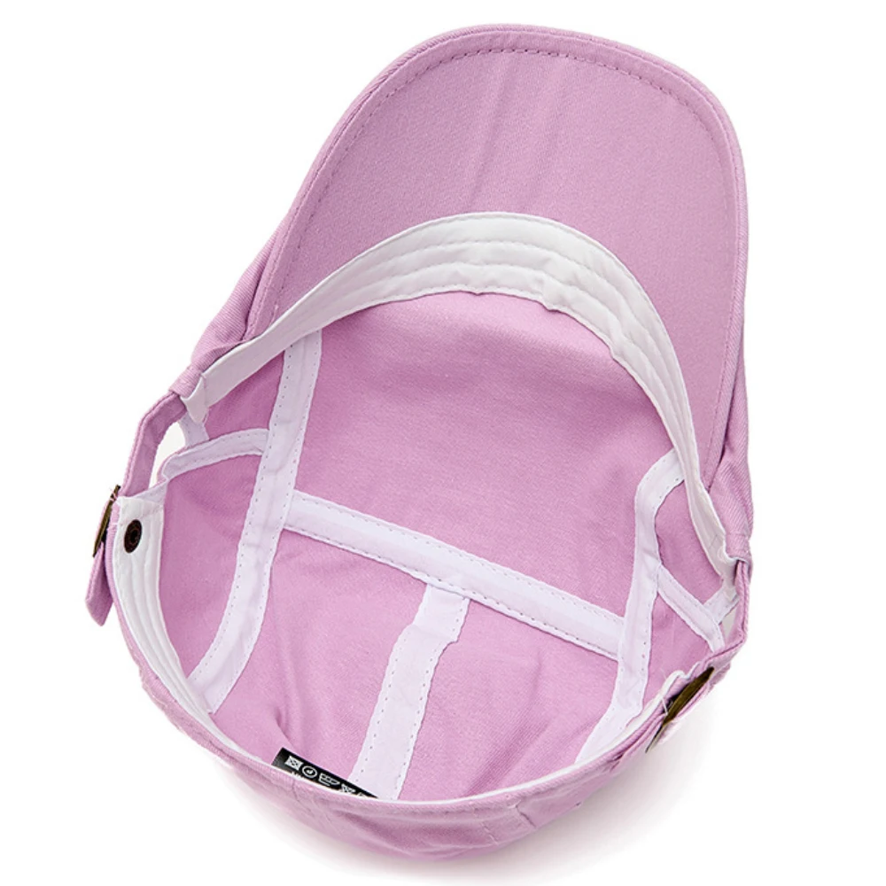 HT5145 Baskenmützen für Männer und Frauen, Retro-Künstler-Malermütze, Neue Einfarbige Unisex Ivy Flachmütze, Verstellbare Baskenmütze für Damen und Herren – Detail 10