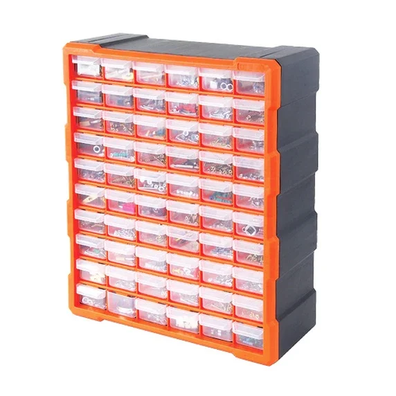 Plastic Parts Sorting Box, Storage Cabinet, Factory Electronic Components Sorting Box, 60 Drawer