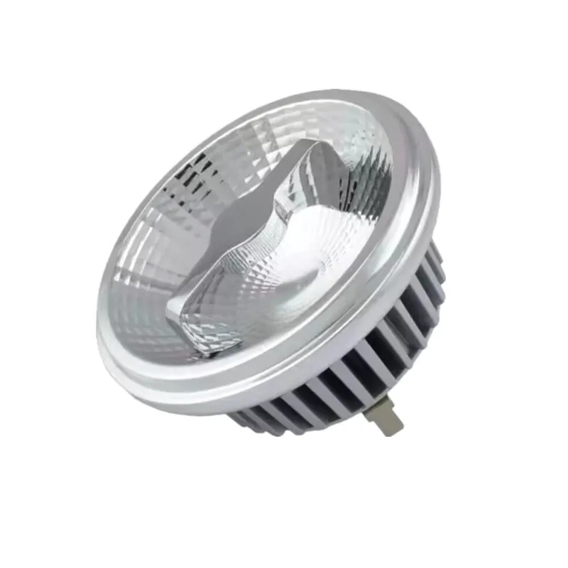 Foco LED empotrable, lámpara de techo, 15W, 20W, AR111, QR111, ES111, GU10, G53, AC110V, 220V, DC12V