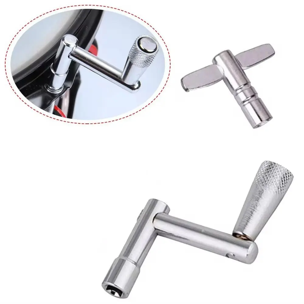 T Style Z Style Drum Keys 5.5mm Universal Drum Tuning Keys Percussion Accessories Continuous Motion Speed Standard Square Wrench