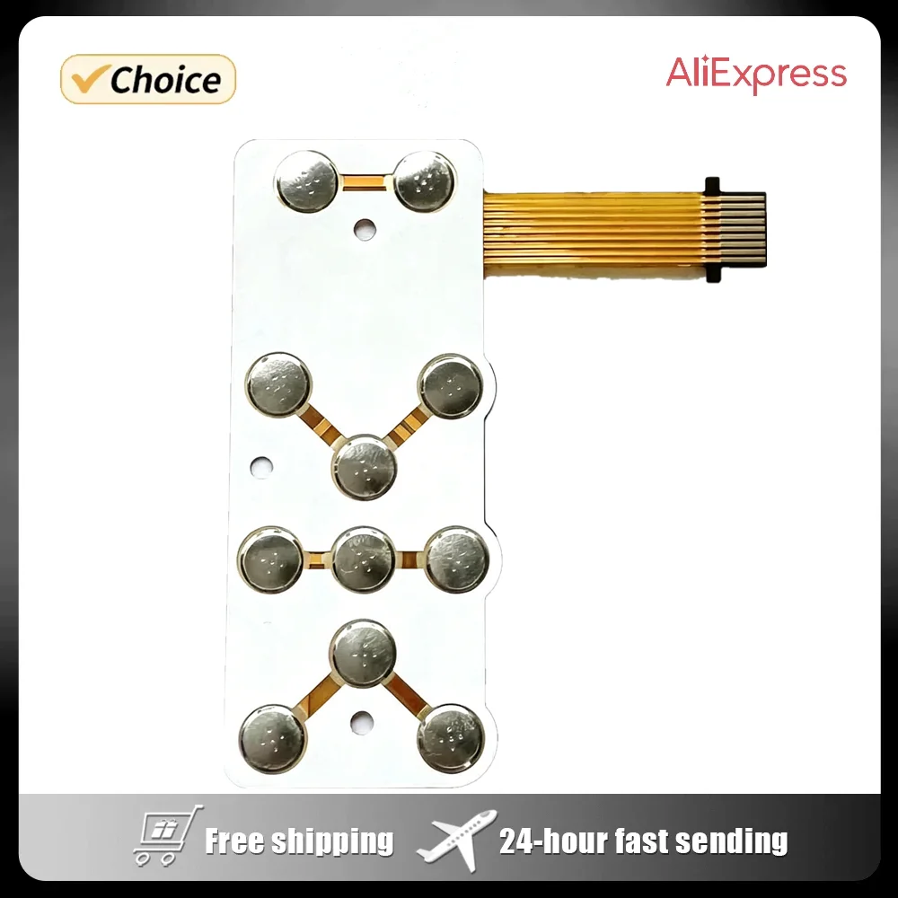 NEW  Keypad Keyboard Key Plate Key Button Flex Cable Ribbon For Samsung ST30 Camera Repair Parts