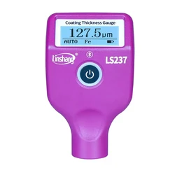 Linshang Car Paint Meter Car Paint Thickness Meter Measuring Range 0.0-3500um with Bluetooth LS237 Function for Checking Auto