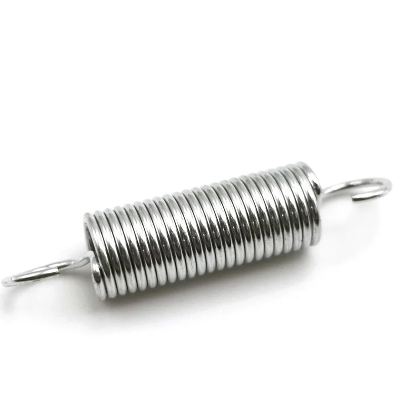 Tension Spring Extension Spring length 30-200 mm, Wire diameter 1.5 2.0mm Open Hook Extension Spring, 304SUS Hook Spring