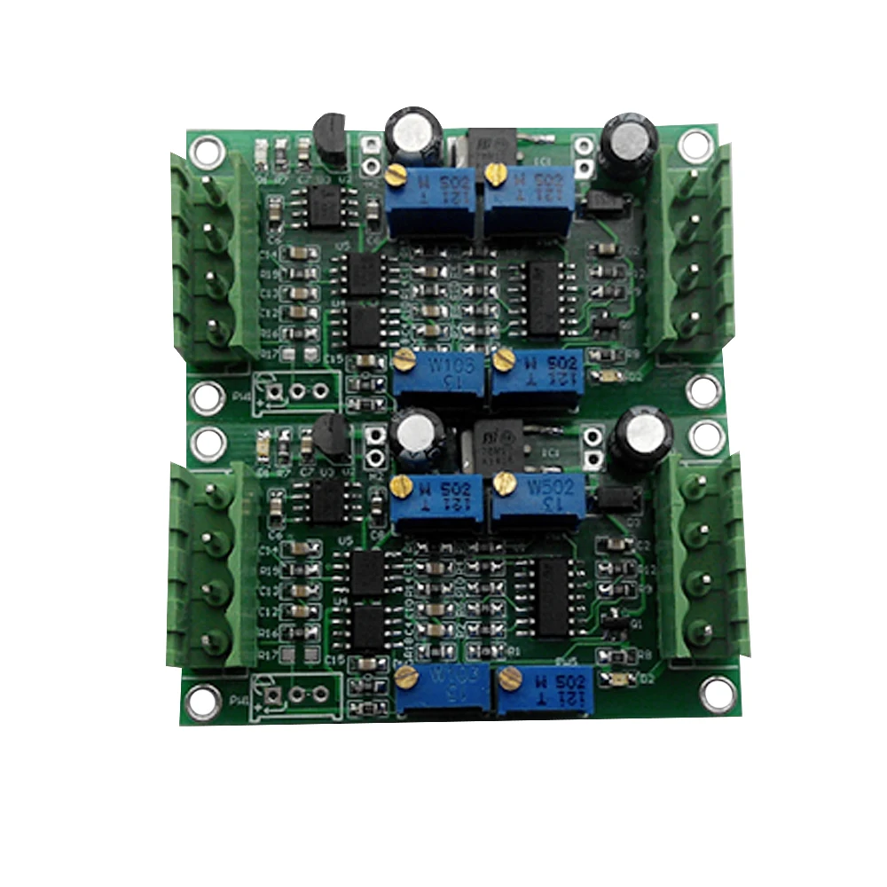 DC12-24V JY-S65 Load Cell Transmitter Amplifier Module 0-5V 4-20mA Current and Voltage Transmitter Force Measurement Load Cell