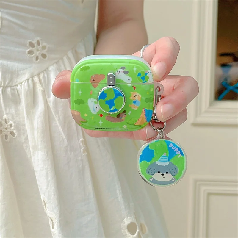 Apple Airpods Pro 2,3,1用のかわいい磁気ケース,Appleイヤホン用のシリコン充電ケース