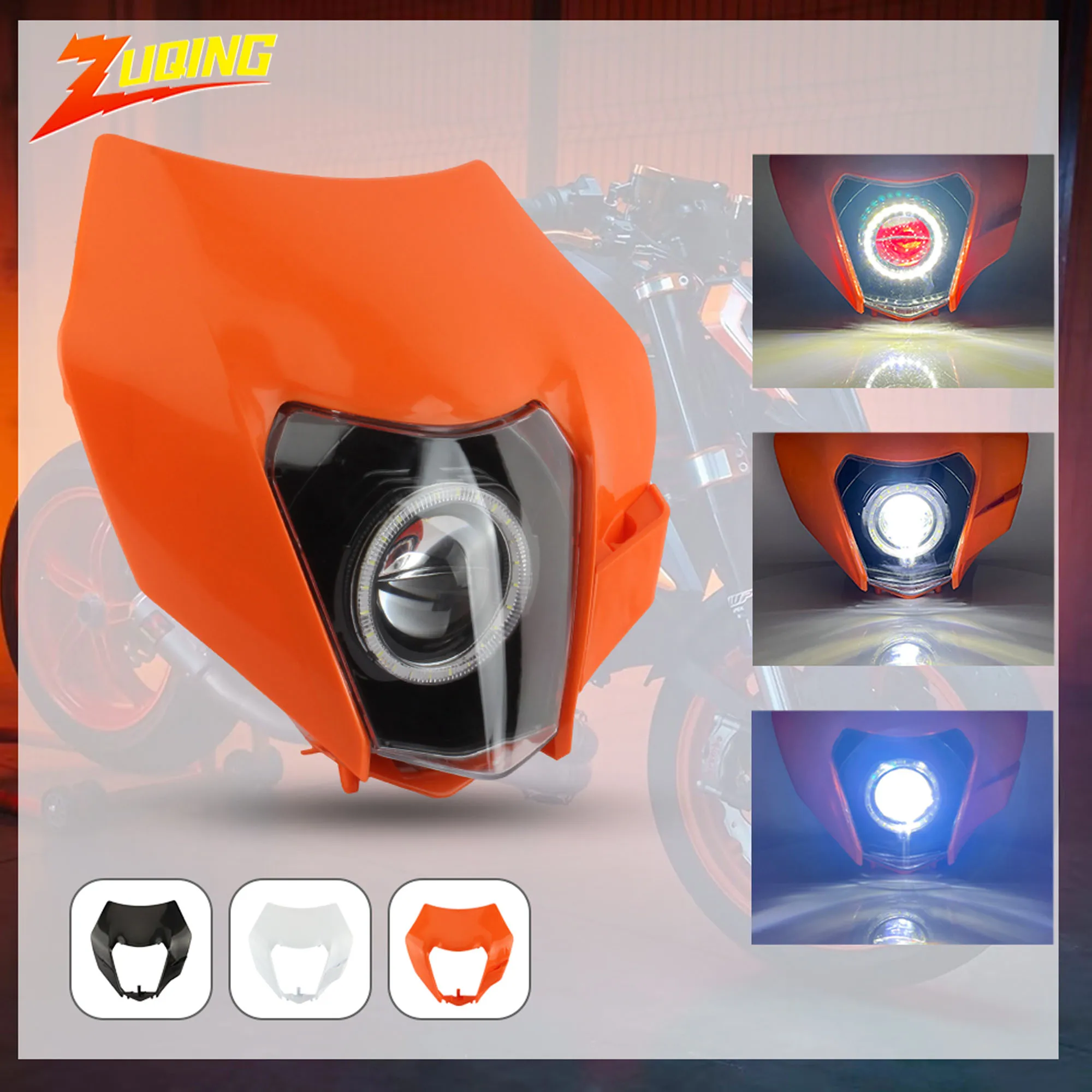 

2008-2016 Motorcycle Led Headlight Assembly for KTM EXC XC SX EXCW SXW 125-500 Motocross Dirt Bike Enduro Accessories