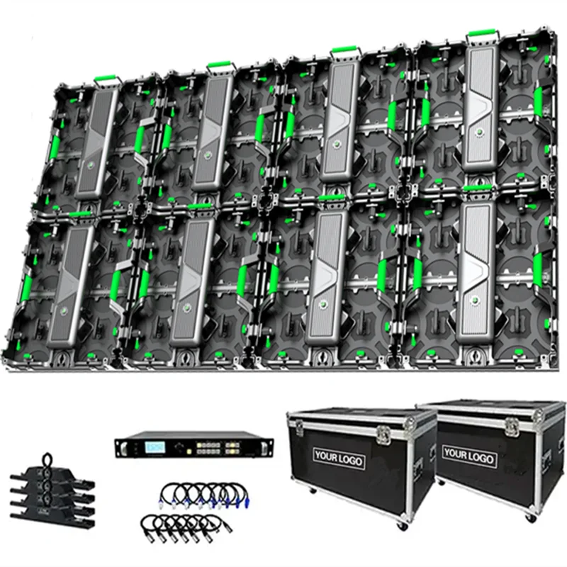 Price High Brightness 50x100cm Panel Giant Outdoor P2.604led Video Wall