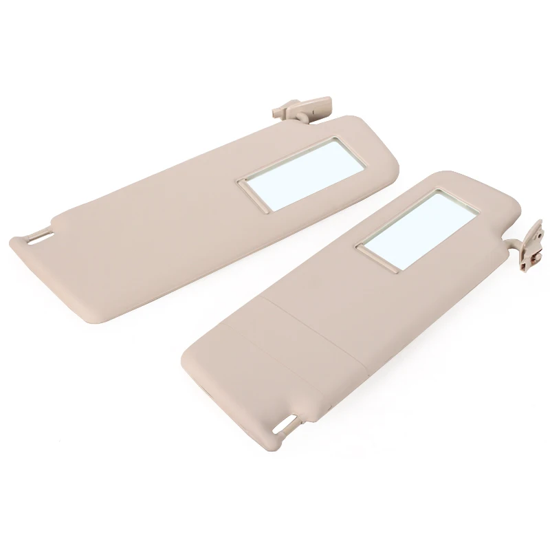 Original Car Interior Sun Visor 2009-2015 With Mirror Lamp Front Shade Shield Accessories