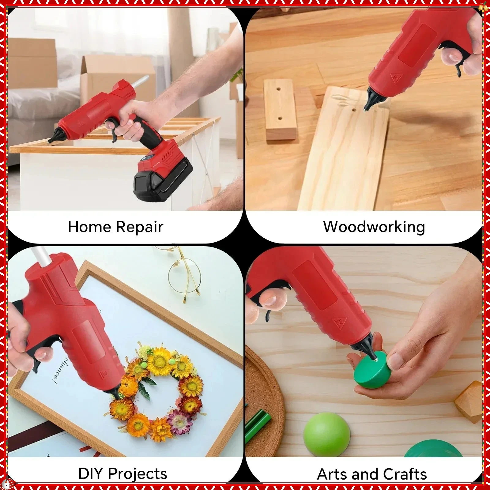 ميلووكي لتقوم بها بنفسك أداة عصا لصق تذوب الساخن لحام مسدس هواء الكهربائية الساخن الغراء بندقية اللاسلكي تذوب الغراء بندقية أداة السلطة لبطارية 18 فولت