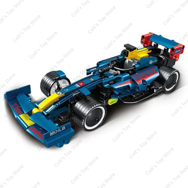 2023 City Series Speed Champions F1 Supercars Building Blocks Rally Car Technology modelli di veicoli da corsa mattoni giocattoli per bambini regali