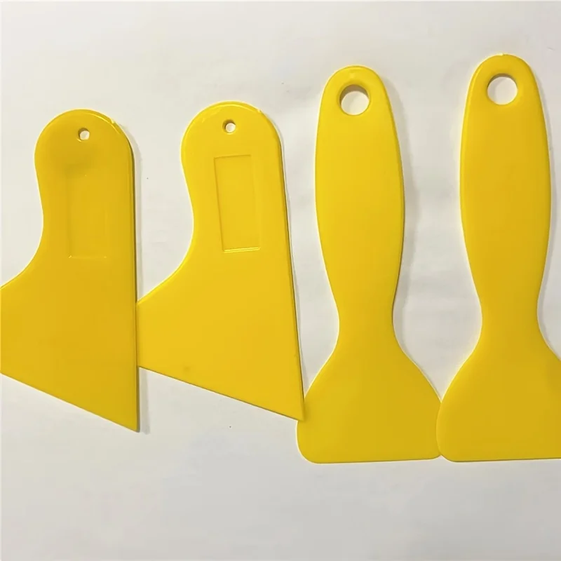 Plastic Scraper Car Auto Clean Tool Window Cleaner Windshield Snow Shovel Air Bubble Remover Vinyl Squeegee Knife