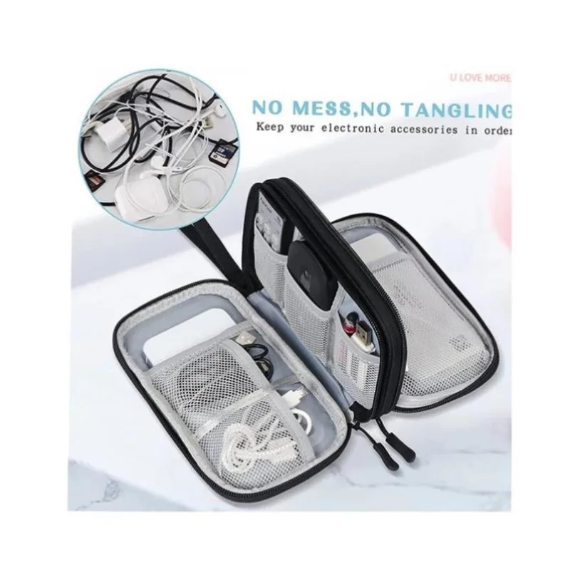 NEW Travel Organizer Bag Cable Storage Organizers Pouch Carr