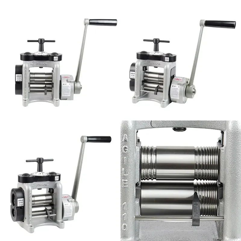 for Desmond Agile C110 Combination Mill 4 1 Gearbox 50mm Flat Area 4 Semicircular 9 Square Groove Jewelry Mill