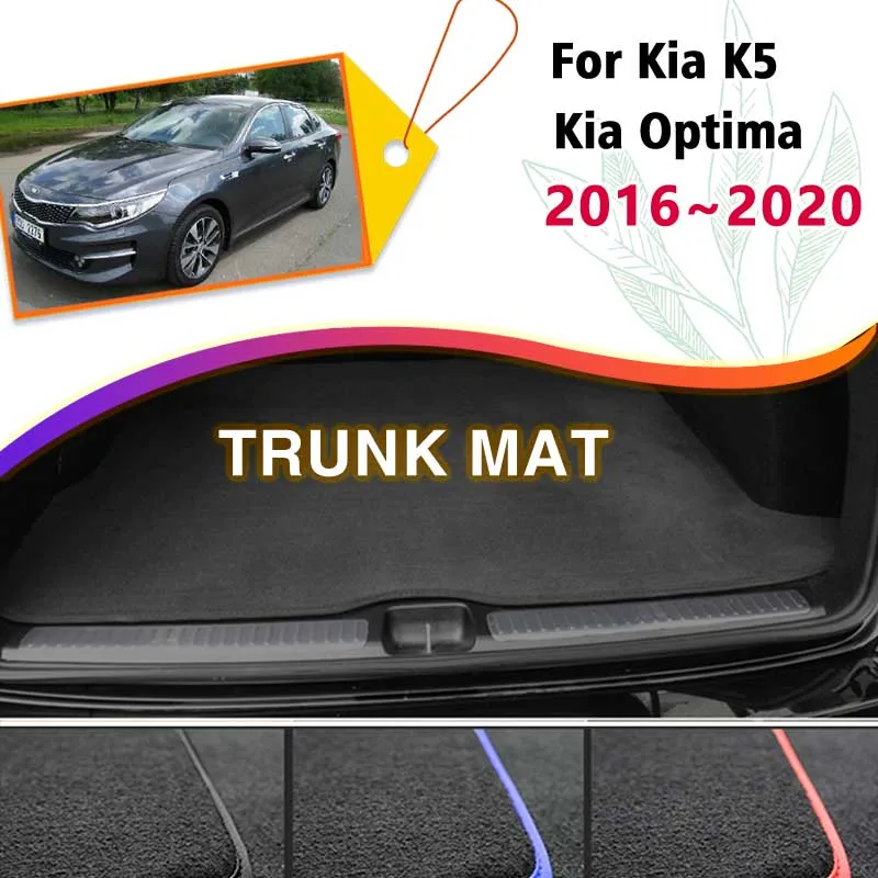 

Trunk Mat For Kia K5 Optima JF 2016~2020 2017 2018 Boot Cargo Liner Tray Rear Trunk Luggage Floor Carpet Pad Auto Accessories