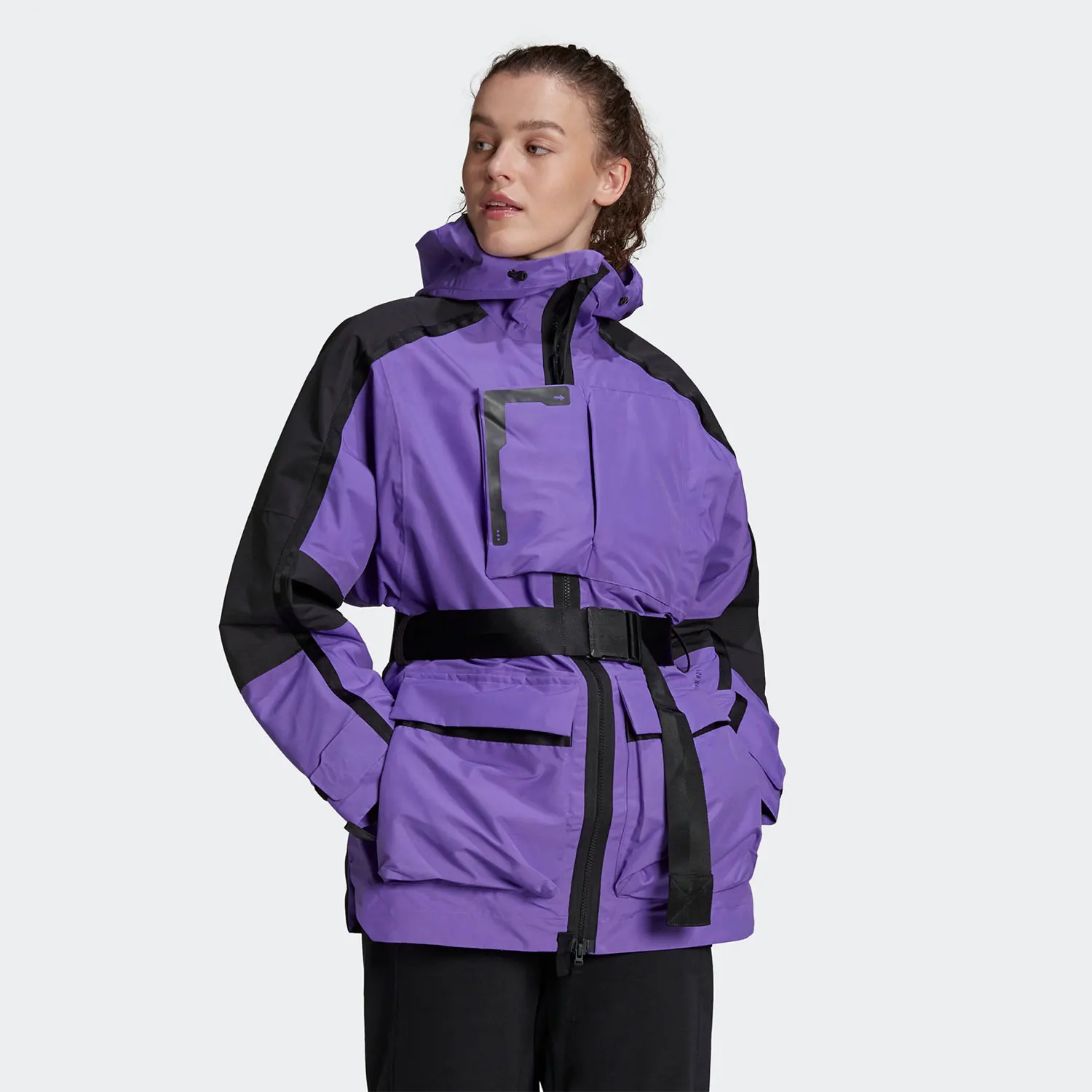 

Adidas genuine CW XPLORIC Women's Sport Outdoor Hooded Jacket HF8461