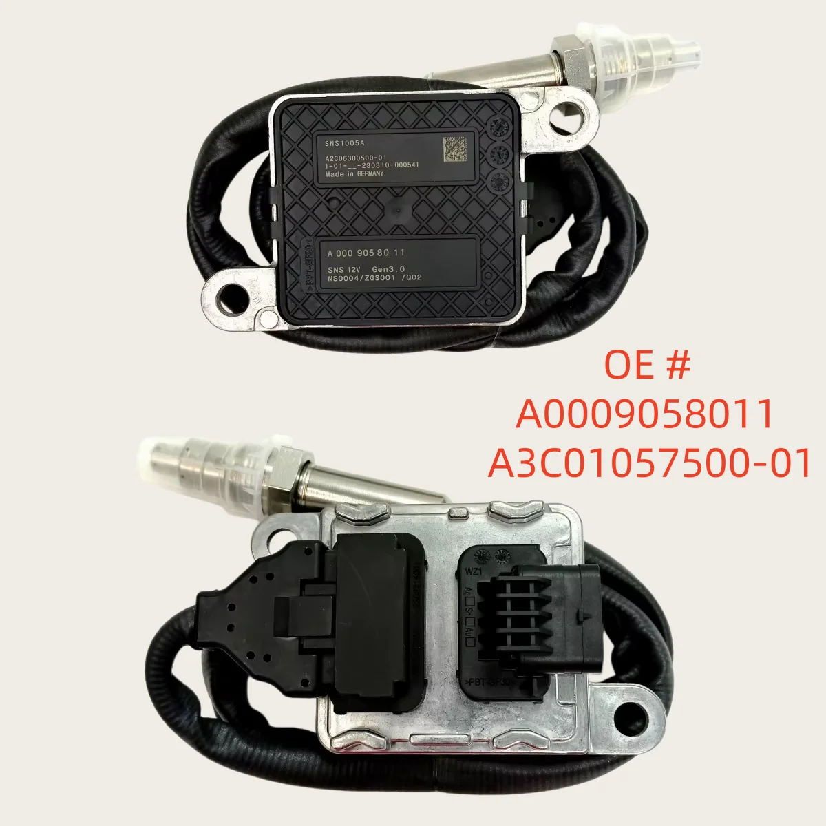 High quality New A0009058011 A3C01057500-01 Nitrogen Oxygen NOx Sensor for BENZ C350de C350h