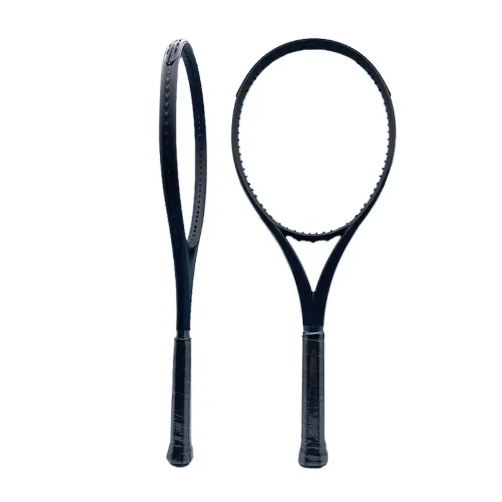 

27" High Quality Black Professional Carbon Fiber Tennis Rackets PA