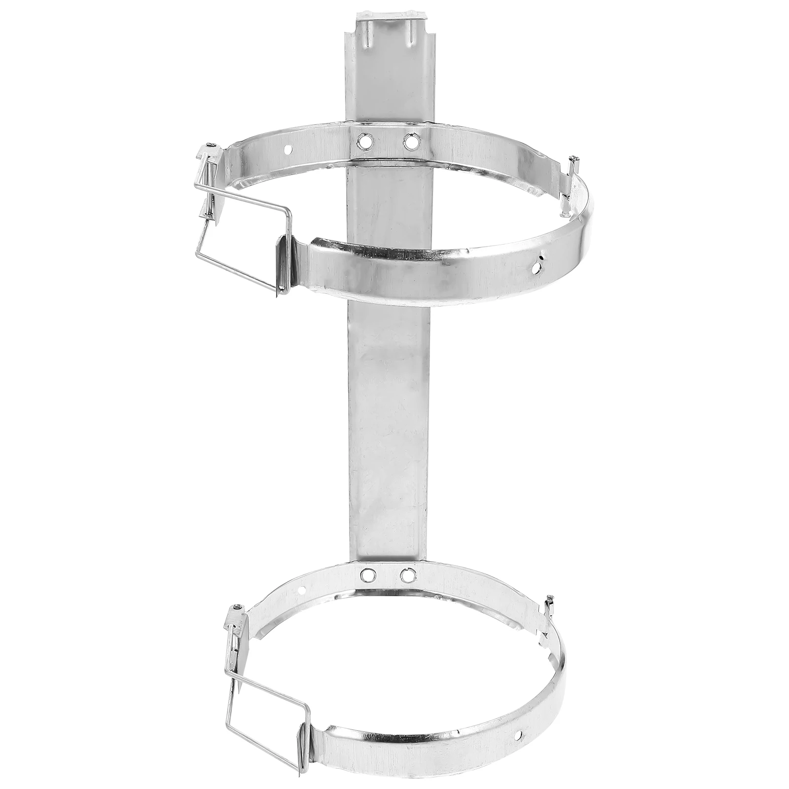 

Fire Extinguisher Rack Fire Extinguisher Hanger Holder Bracket for Home Car Truck Wall Silver Durable Storage Stand