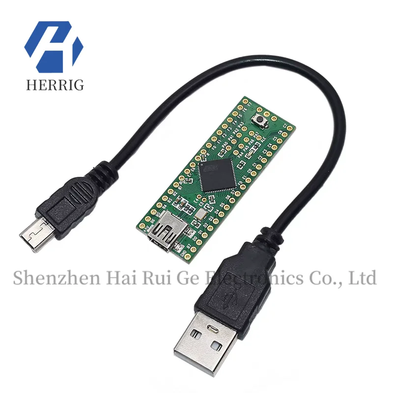 Teensy 2.0 ++ USB AVR لوحة تطوير لوحة المفاتيح الماوس ISP محرك فلاش USB لوحة تجريبية AT90USB1286
