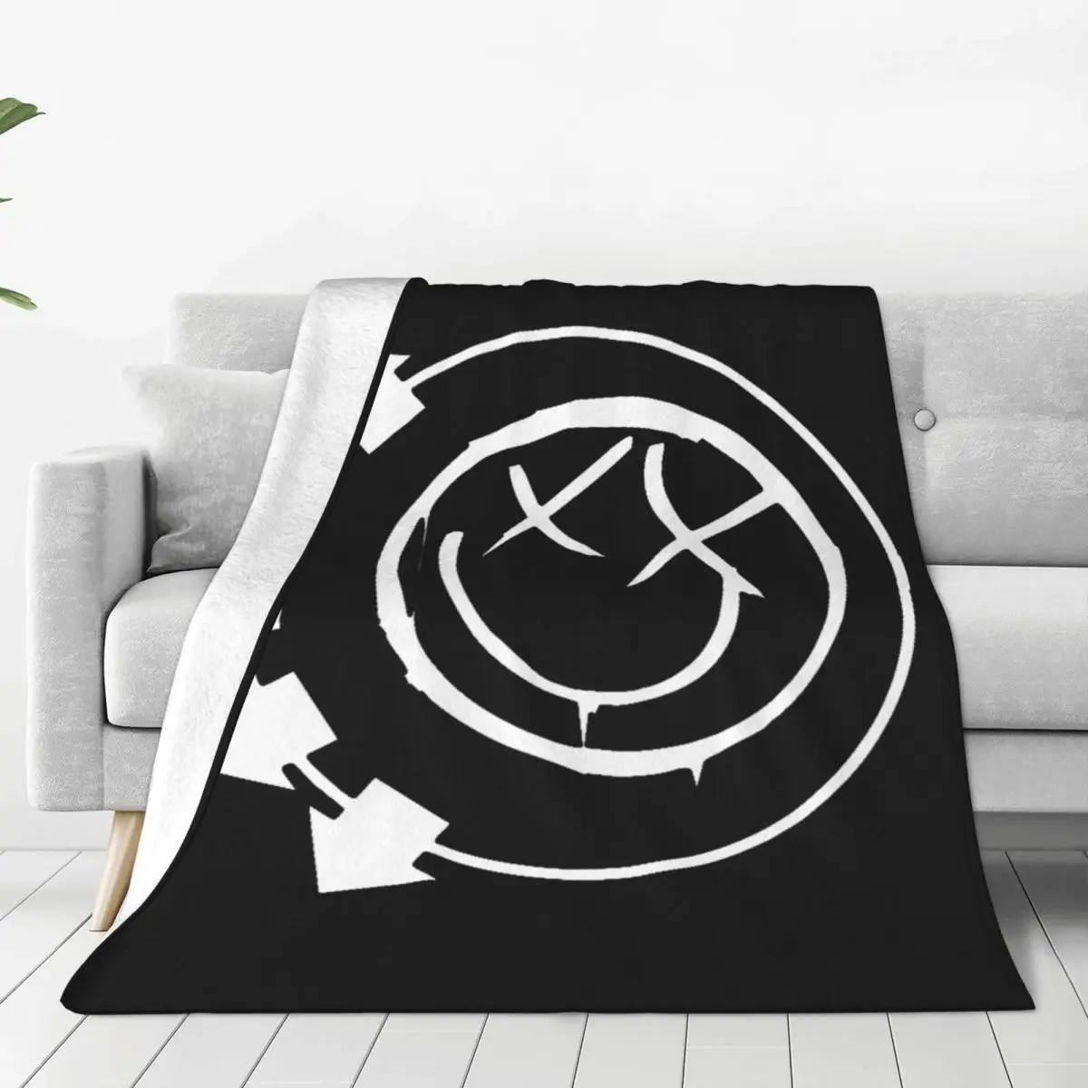 Blink Eyes 182 Times Blankets Soft Warm Flannel Throw Blanket Bedspread for Bed Living room Picnic Travel Home Sofa
