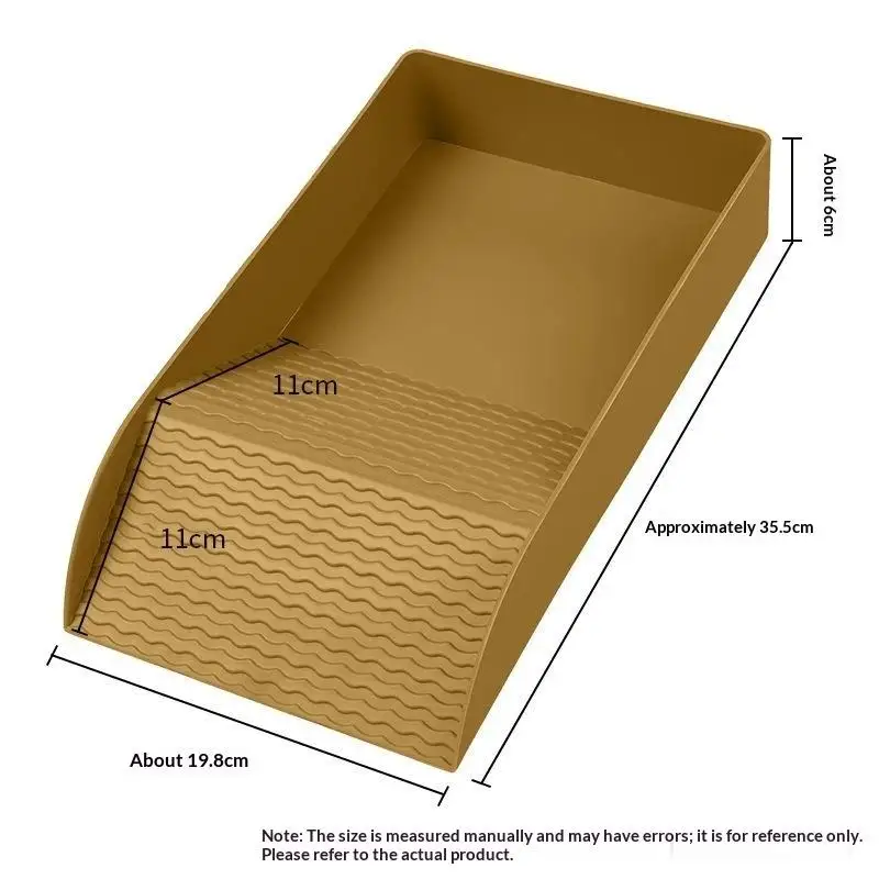 New！Turtle Bathing Pool Feeding Dish Durable Reptile Water Bowl For Box Turtles Frogs Easy To Clean Habitat Accessory
