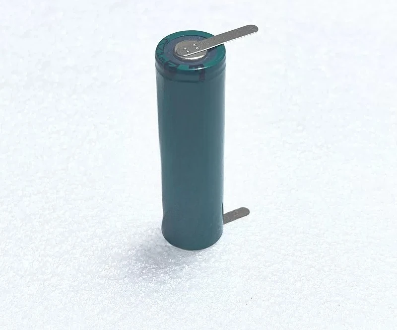 For FDK AA HR-AAU 1650mAh 1.2V 14500 No. 5 Ni-MH rechargeable battery with solder blade