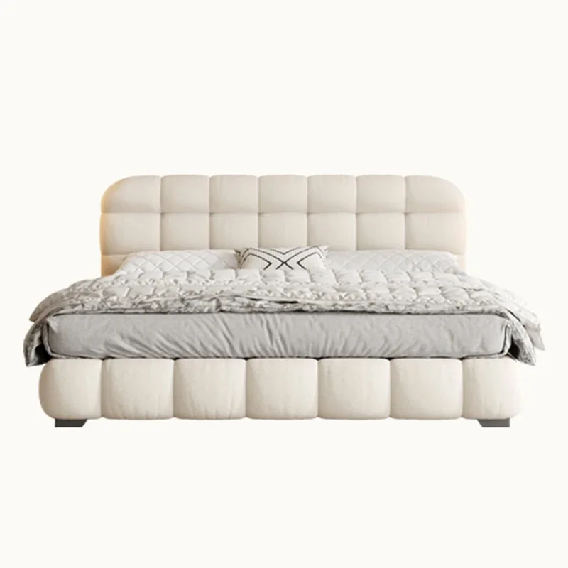 Comfortable Space Saving Bed King Size Sleeping Princess Design Soft Bed Massage Letto Matrimoniale Lounge Suite Furniture