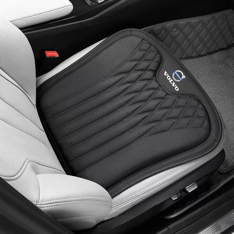 Volvo Exclusive Leather Car Seat Cushion Lumbar Support Auto High End Interior For Volvo XC60 XC90 V40 V60 S60 V50 V90 S80 C40