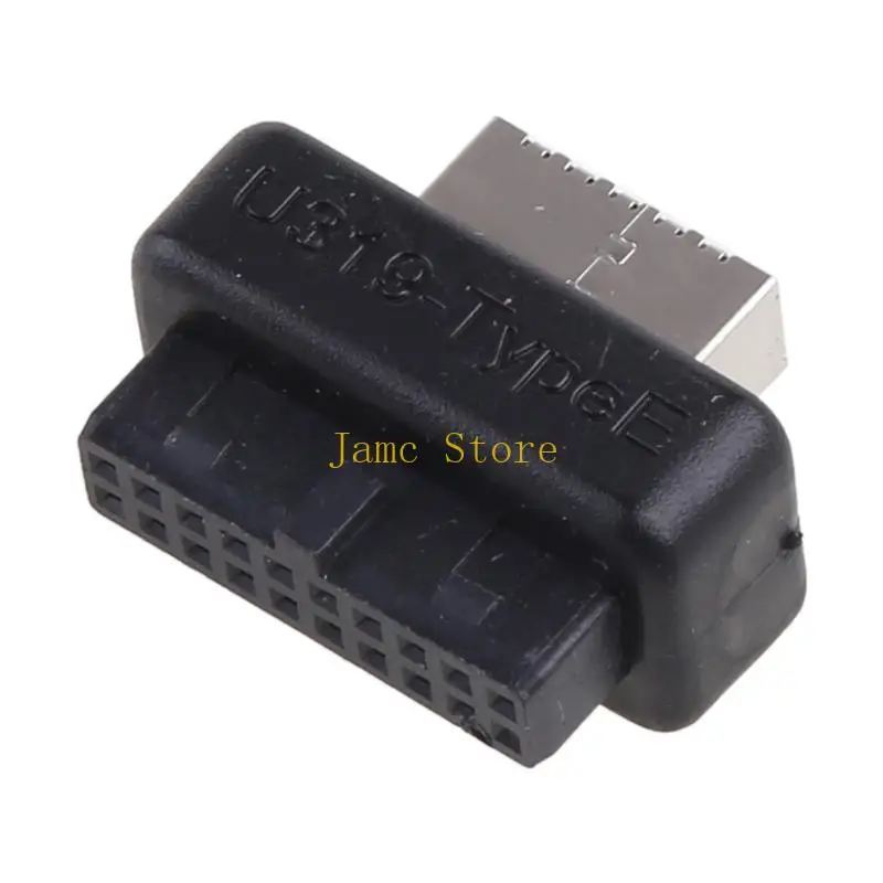 LX0B Vertical USB 3.1 Front Panel Socket Type-E 19Pin to USB 20Pin Motherboard