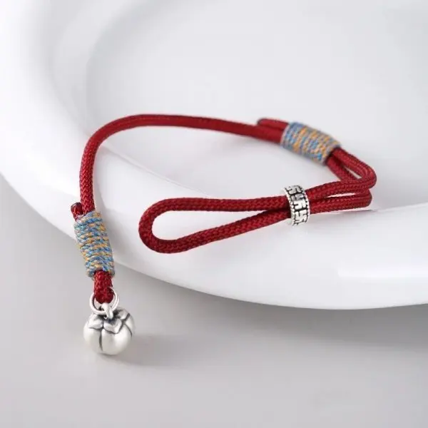 Mode Einfache Glück Knoten Rot Seil Armbänder für Frauen Männer Handgemachte String Einstellbare Armband Freundschaft Amulett Schmuck Geschenk