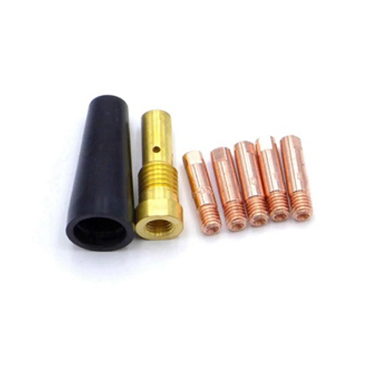 Pontas Gasless do Bocal para Fc90 Ferramentas de Soldadura Alimentação Flux-cored do Fio 0.8 mm Fc90 Soldador Mig Peças Pelo Jogo