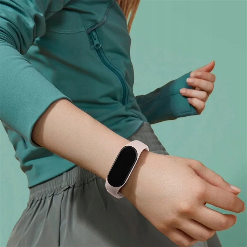 سيليكون الرياضة حزام الساعات ل شاومي Mi الفرقة ، سوار المعصم ، استبدال حزام ، Mi الفرقة 7 ، NFC ، 6 ، 3 ، 4 ، 5