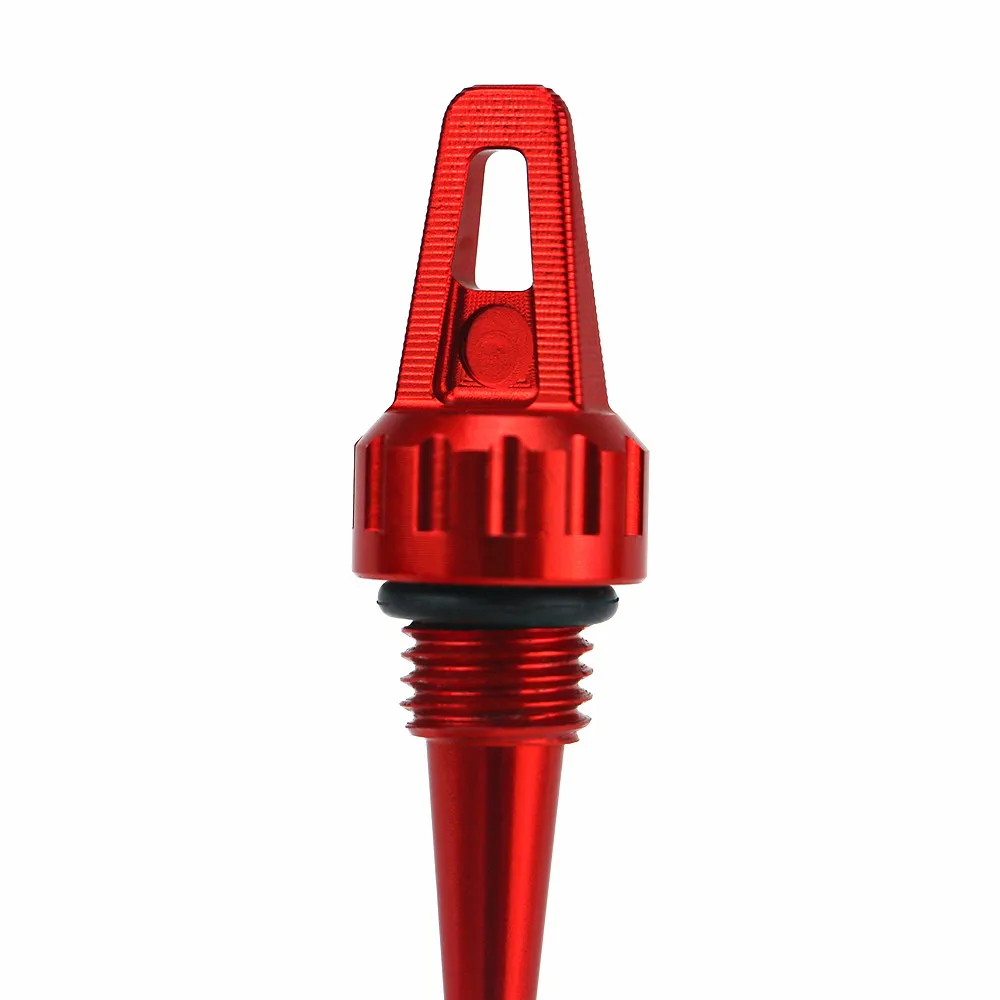 Motorcycle CNC Aluminum Dipstick Gear Oil Drain Screw Cap Plug Cover for VESPA GTS 250 300 GTV HPE 2013 - 2022 Accessories