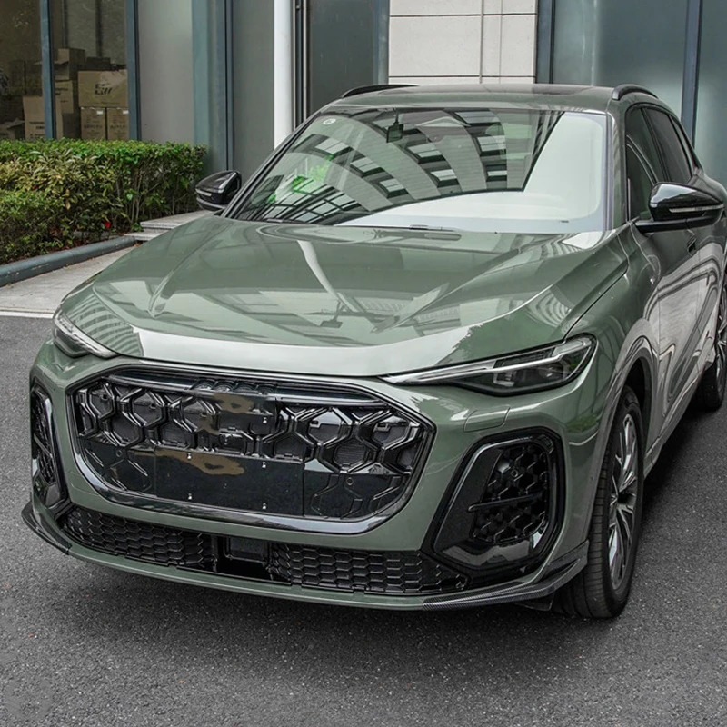 For Audi Q5 GU 80А 2025 2026 2027 Adhesive installation front bumper anti scratch corner protector exterior modification parts view 5