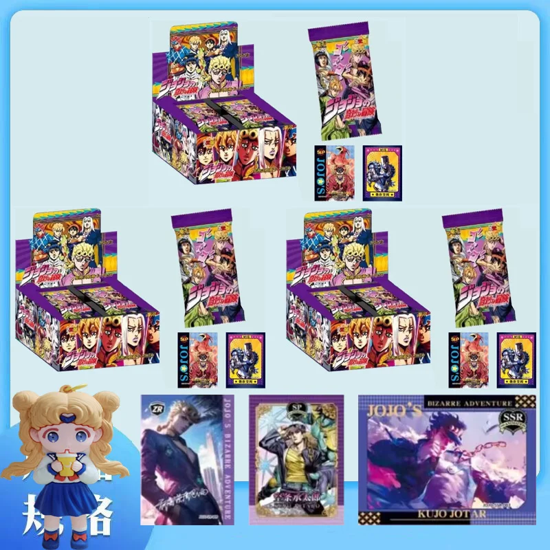 30Pcs Japanese Anime JoJo Bizarre Adventure Jojo Cards Characters Collection Cards Hobby Game Collectibles for Children Gifts