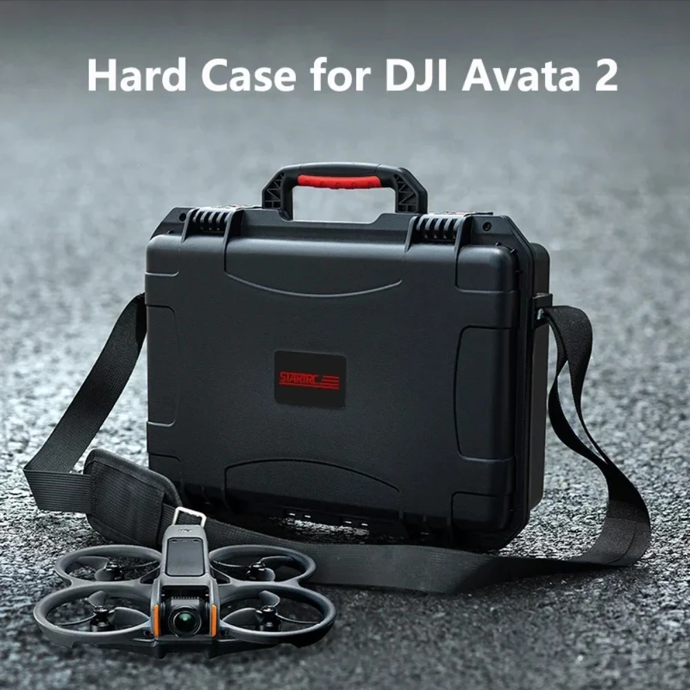 

Portable Storage Case Travel Carrying Case Hard Waterproof Box Suitcase For DJI Avata 2 Drone with Goggles 2 Accessory